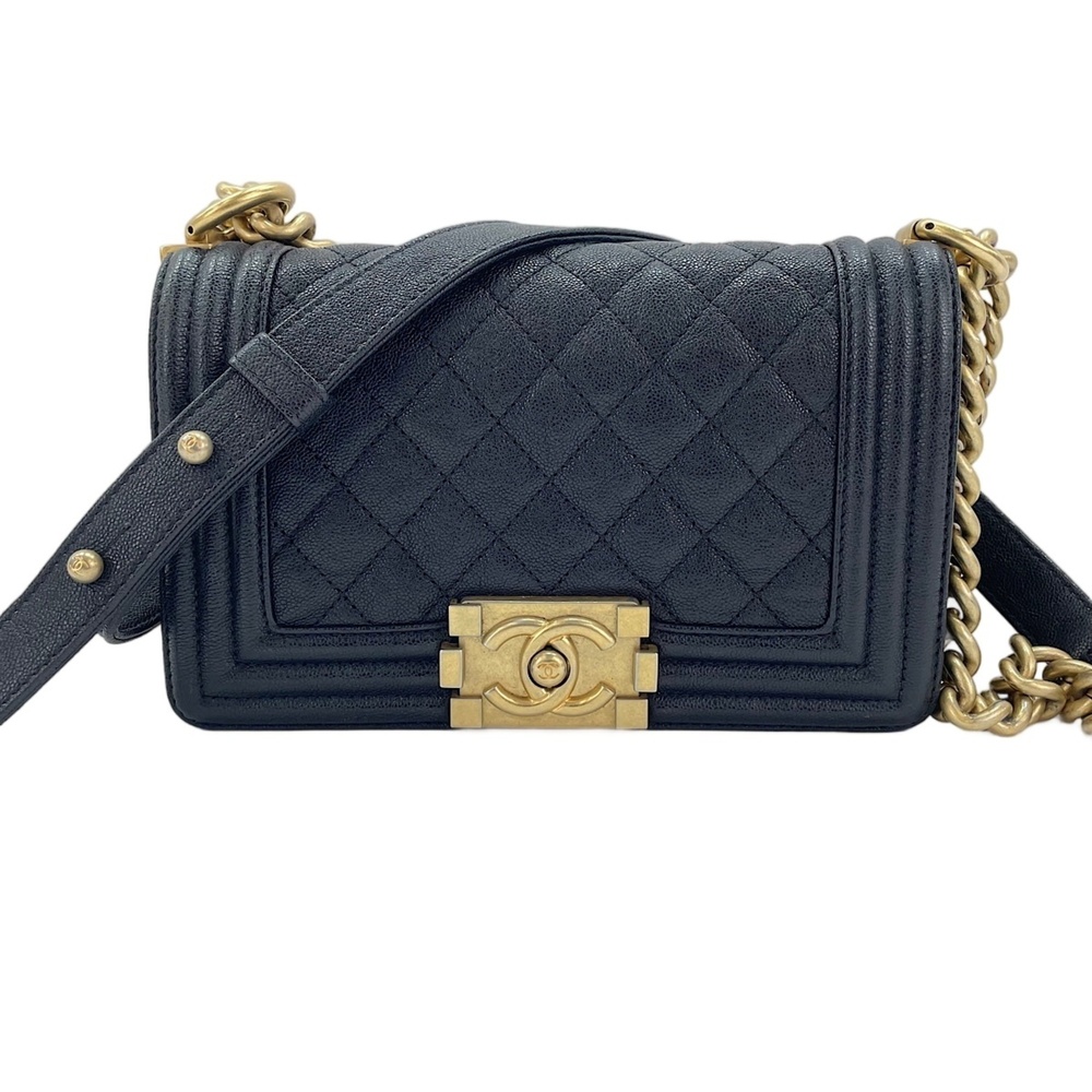 Chanel Boy Small Shoulder Bag, Black